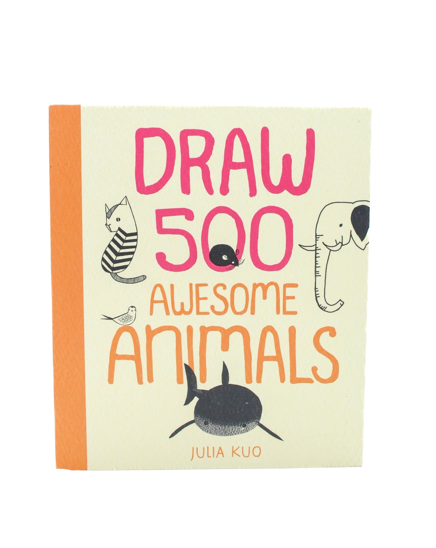 Draw 500 Awesome Animals: A Sketchbook for Artists, Designers, and Doodlers