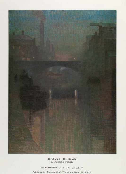 Adolph Valette Art Print- Bailey Bridge