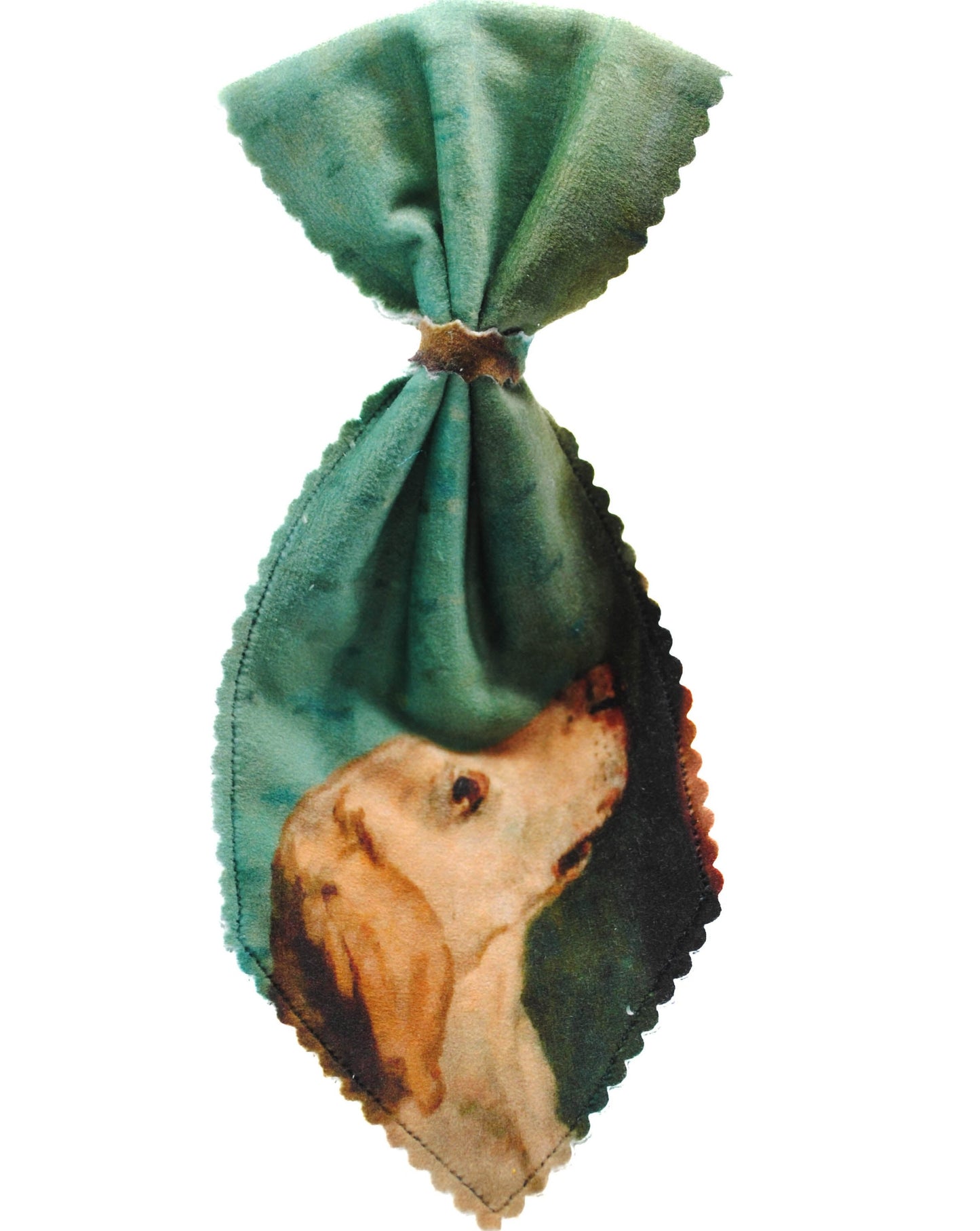 Cocoa Treasures Fabric Dog Tie