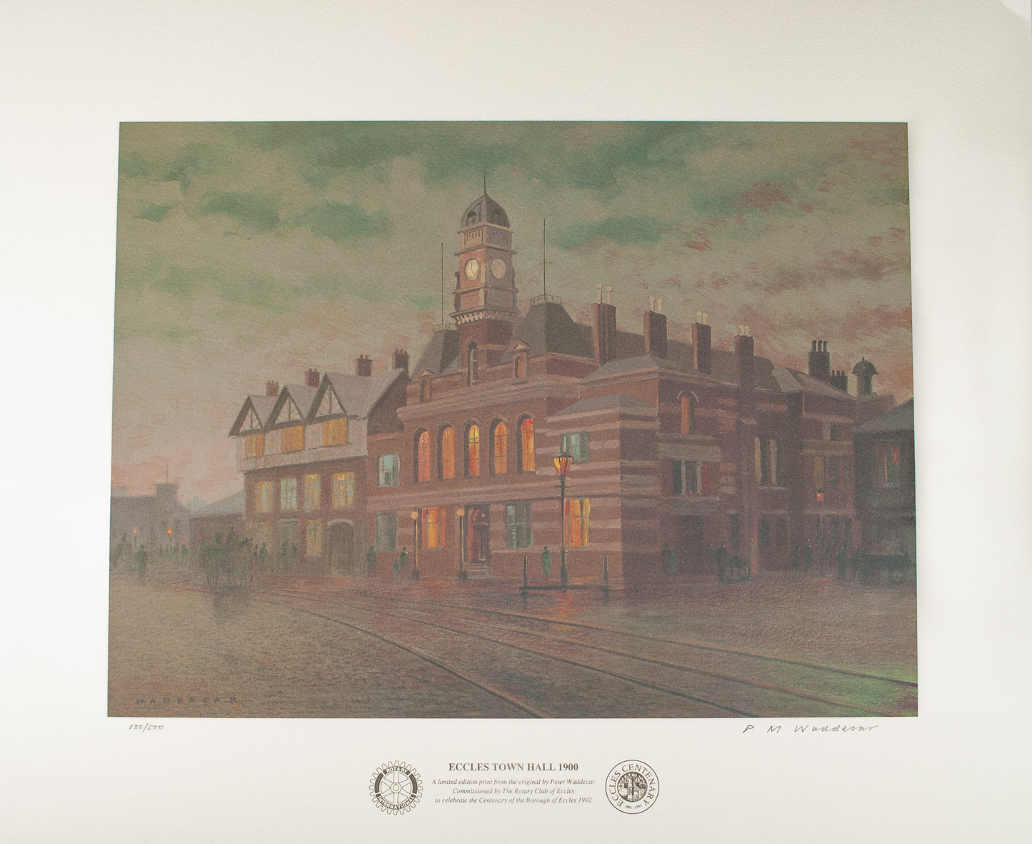 Eccles Town Hall Limited Edition Print