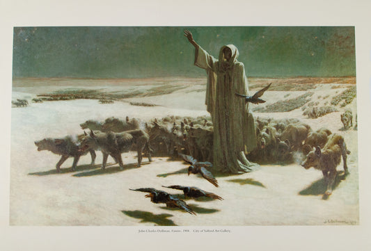 John Charles Dollman Art Print- Famine