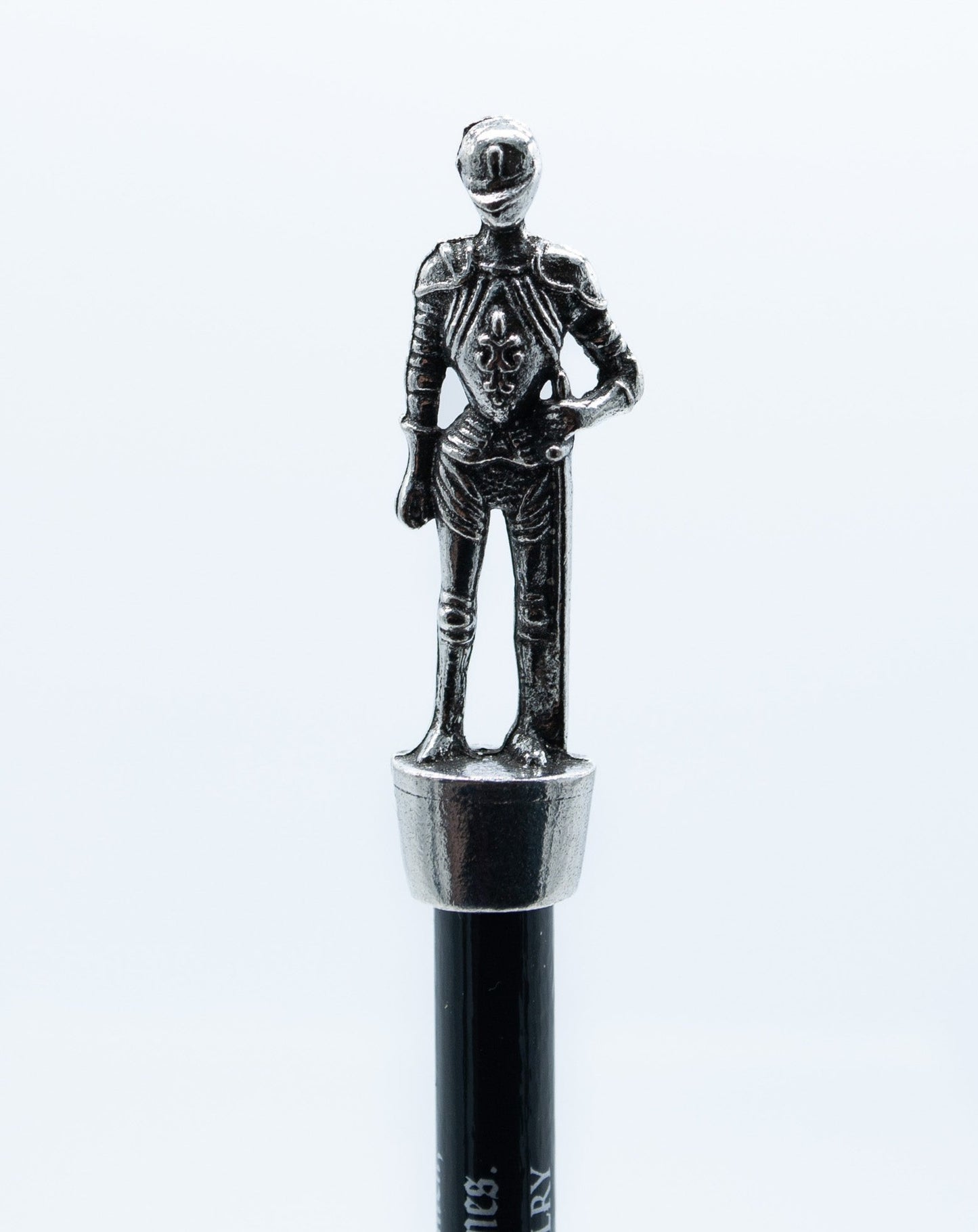 Knight Figure Pencil Topper with Pencil