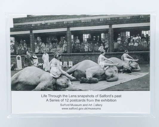 Life Through The Lens: Snapshots of Salford's Past: 12 Postcards