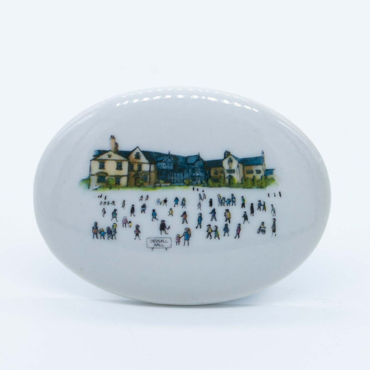 Ordsall Hall Ceramic Magnet by Foley Pottery
