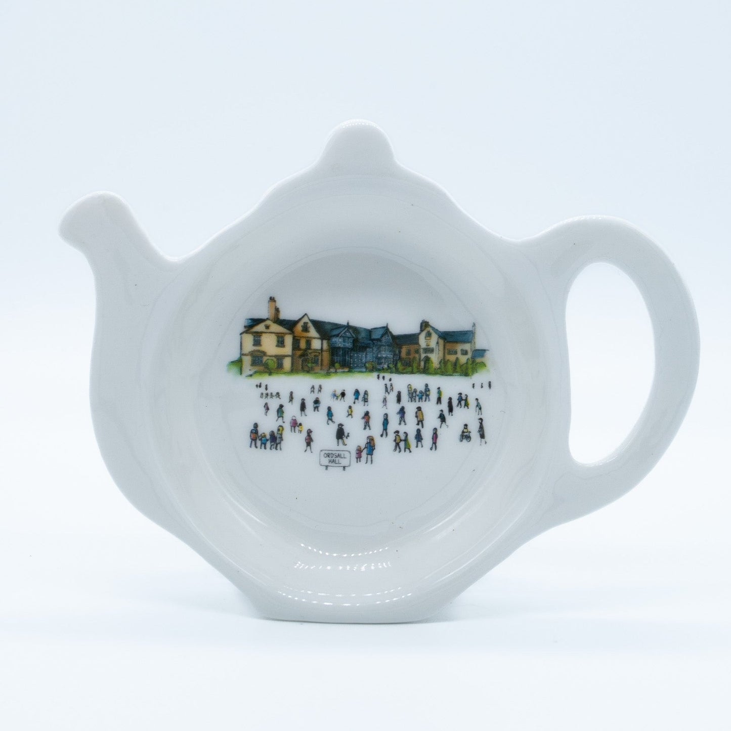 Ordsall Hall Teabag Tidy by Foley Pottery