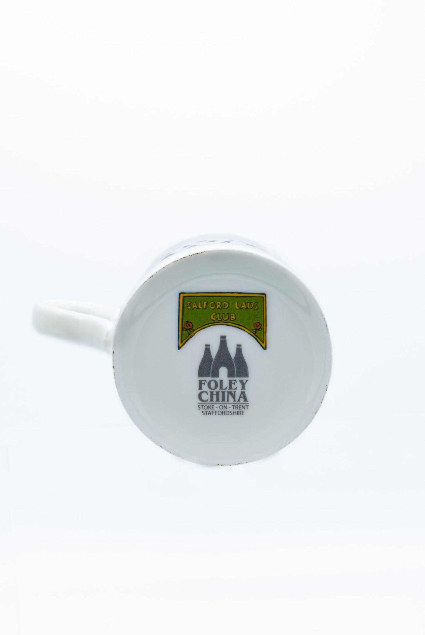 Salford Lads Club inspired Fine Bone China Mug by Foley Pottery