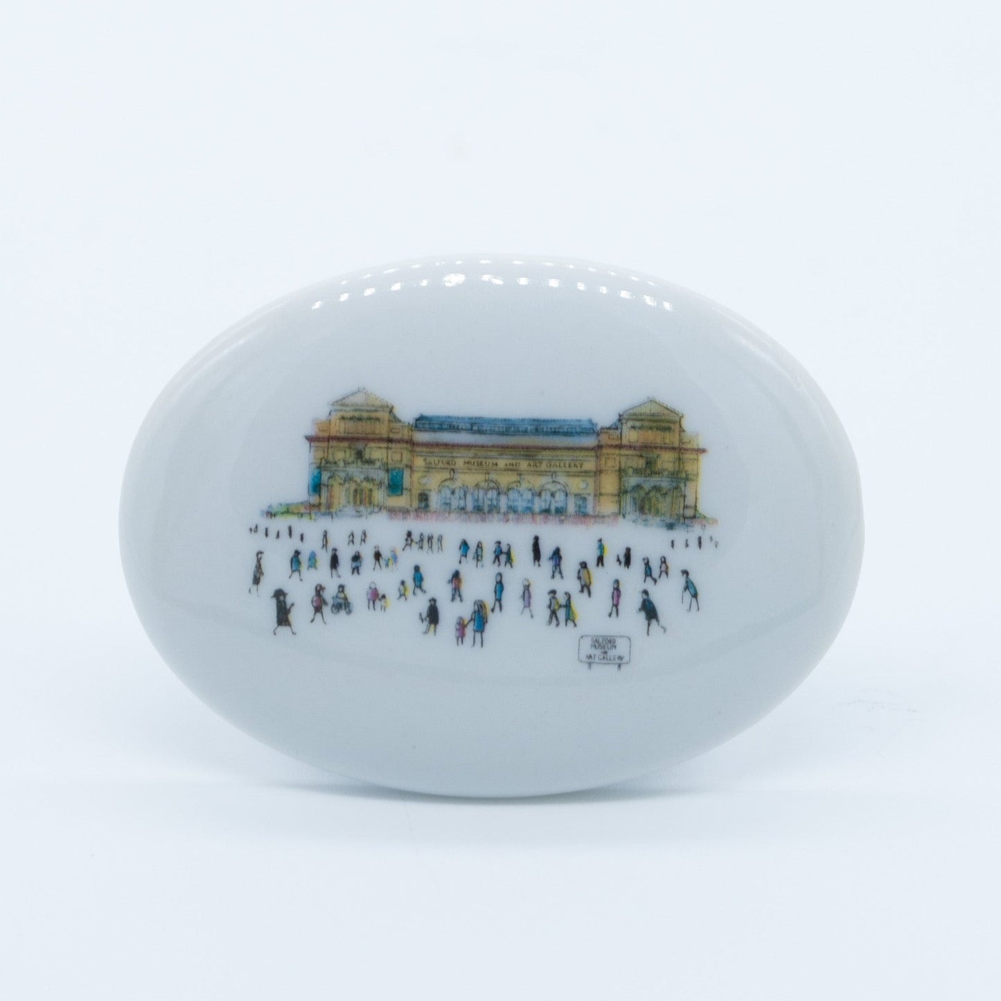 Salford Museum & Art Gallery Ceramic Magnet by Foley Pottery