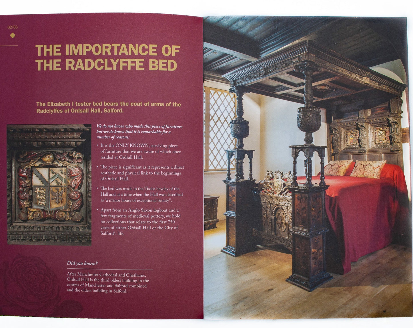 The Radclyffe Bed Booklet