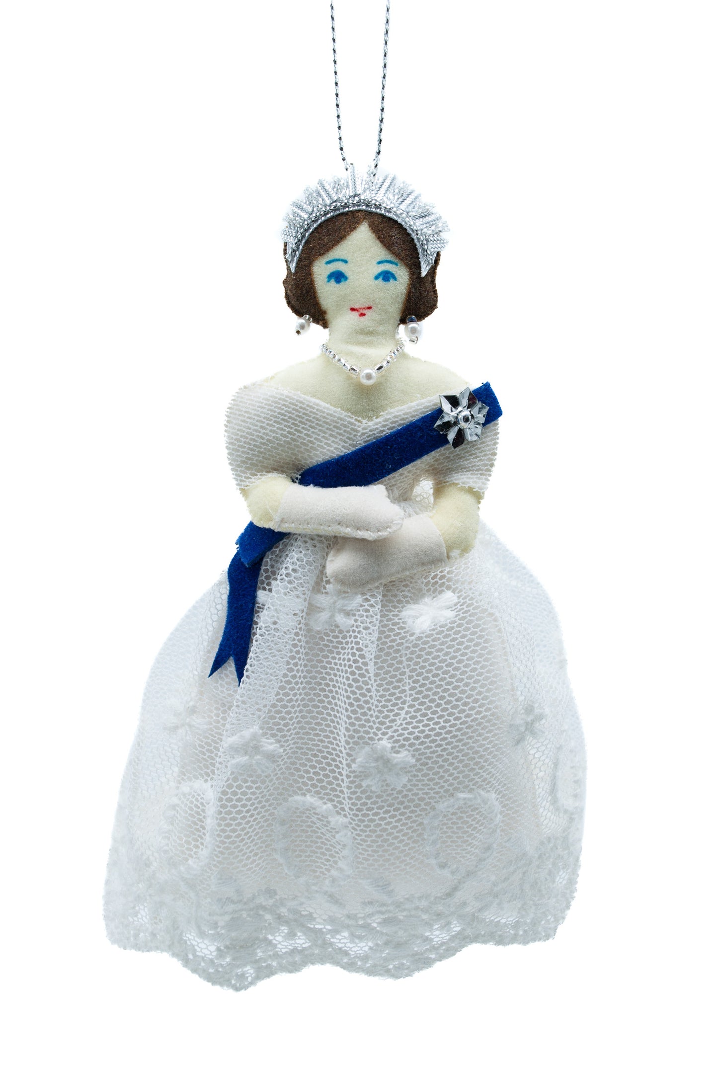 Young Queen Victoria Tree Decoration